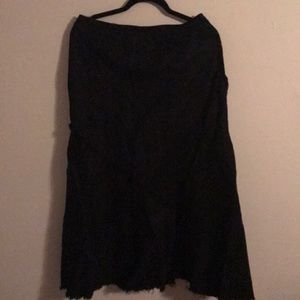 Insight long black skirt